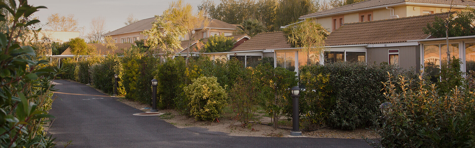 Lodges en alquiler en el camping en Hérault