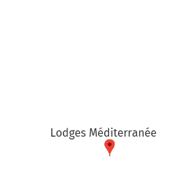 Kaart van Frankrijk, Lodges Méditerranée