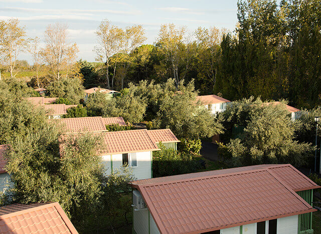 Lodges verhuur 4-5 personen in Vendres