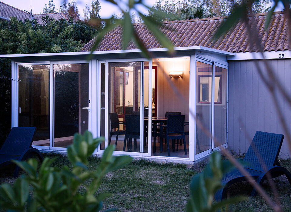 Living-room PRM Lodges 6 people