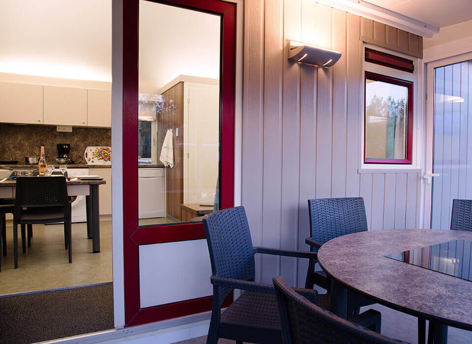 Terras Lodges 6 personen