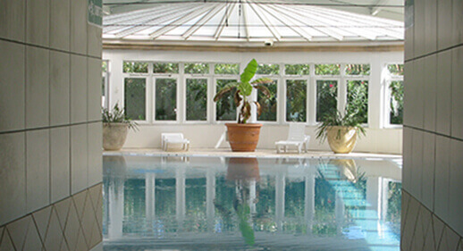 Indoor heated swimming pool