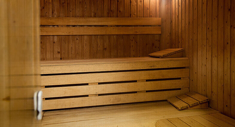 Sauna in Lodges Méditerranée Campingplatz